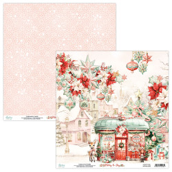 Papier do scrapbookingu 30,5 x 30,5 cm - Mintay - Merry & Joy 03