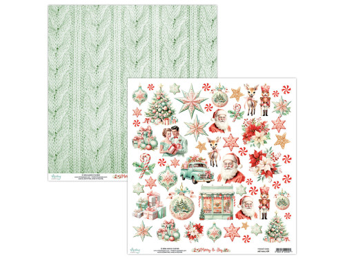 Elements for cutting 30,5 x 30,5 cm - Mintay - Merry & Joy
