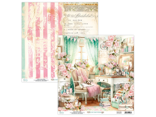 Scrapbooking paper 30,5 x 30,5 cm - Mintay - In My Craftroom 01