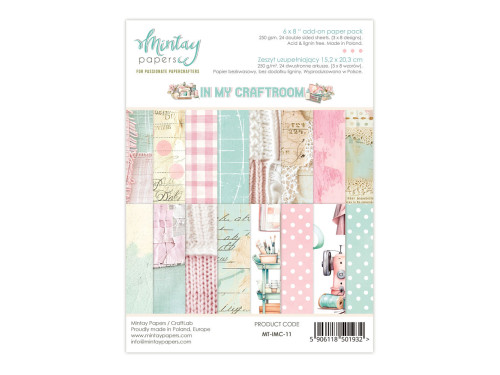 Add-on paper pack - Mintay - In My Craftroom