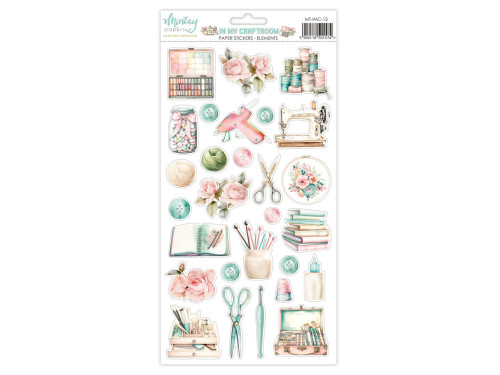Set of paper stickers 15,2 x 20,3 cm - Mintay - In My Craftroom
