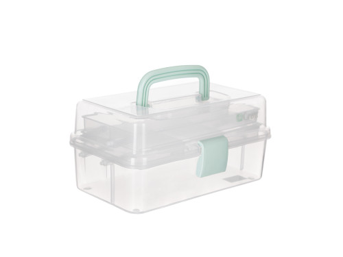 Folding case, organizer - DpCraft - mint, 27 x 17,5 x 14 cm