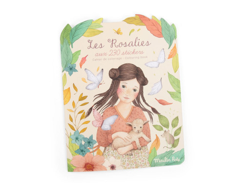 Kolorowanka z naklejkami - Moulin Roty - Les Rosalies