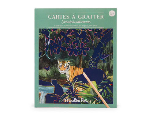 Scratch art - Moulin Roty - Around The World