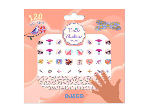 Nails stickers - Djeco - Birds
