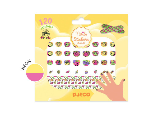 Nails stickers - Djeco - Fruits