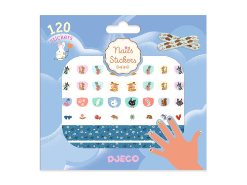 Nails stickers - Djeco - Animals