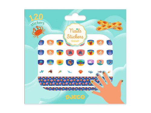 Nails stickers - Djeco - Holidays