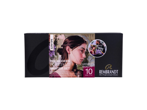Set of oil paints The Modern Portrait - Rembrandt x Alpay Efe - 10 x 15 ml