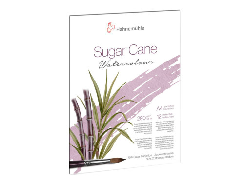 Blok do akwareli Sugar Cane Watercolour - Hahnemühle - A4, 290 g, 12 ark.