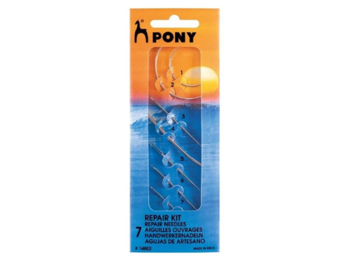 Set of repair needles - Pony - 7 pcs.