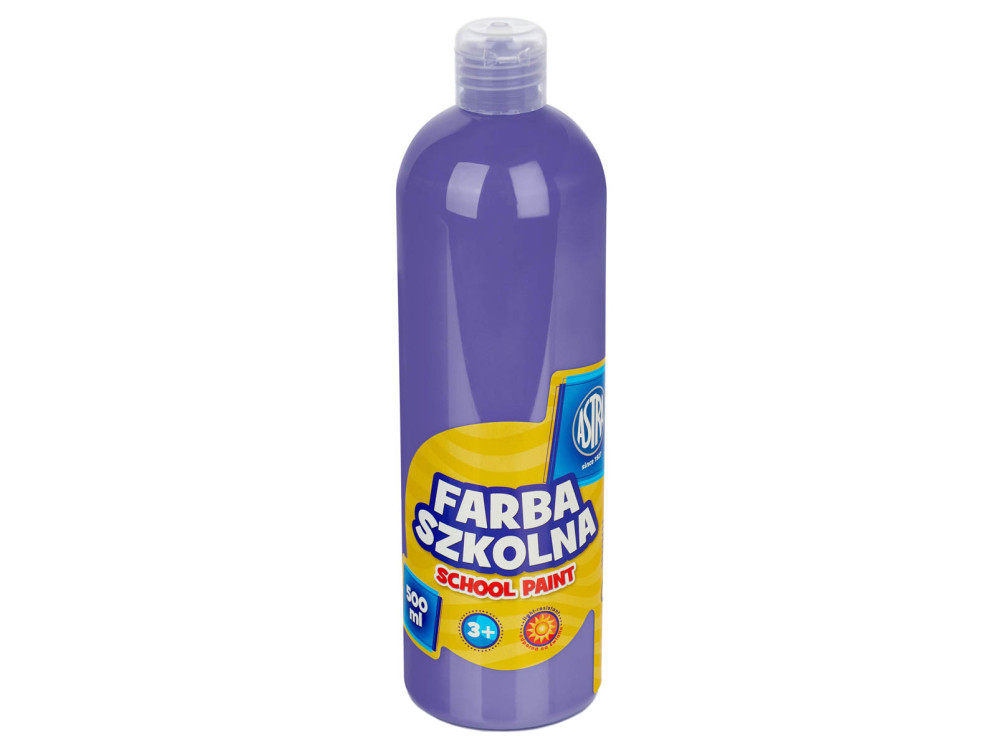 School poster paint - Astra - violet, 500 ml