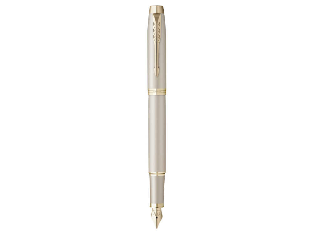 Fountain pen IM Monochrome - Parker - Champagne, F