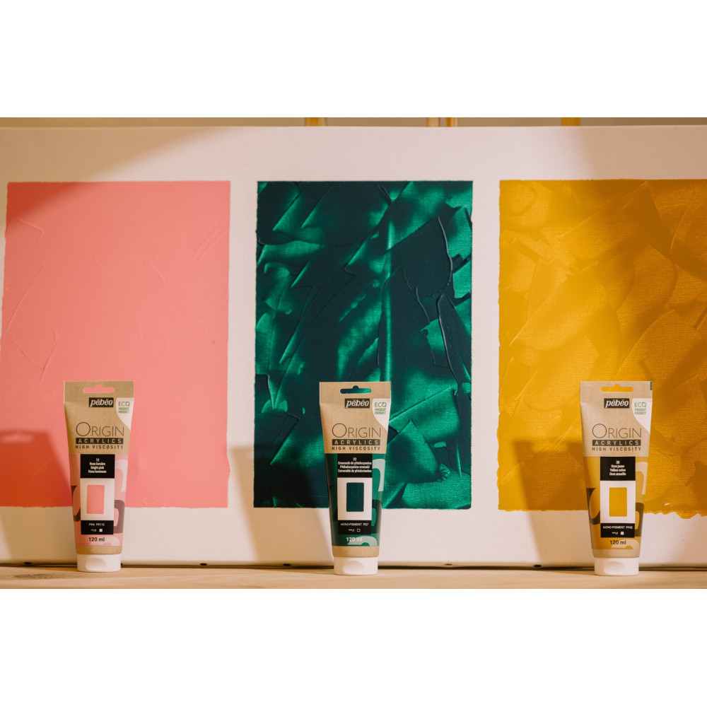 Origin Acrylics acrylic paint - Pébéo - 26, Olive Light Green, 120 ml