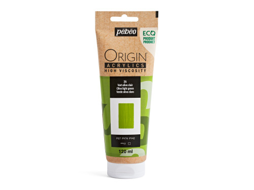 Origin Acrylics acrylic paint - Pébéo - 26, Olive Light Green, 120 ml