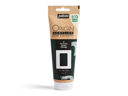 Origin Acrylics acrylic paint - Pébéo - 25, Sap Green, 120 ml
