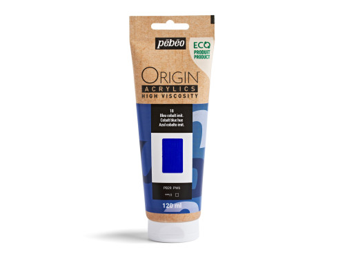Origin Acrylics acrylic paint - Pébéo - 18, Cobalt Blue Hue, 120 ml