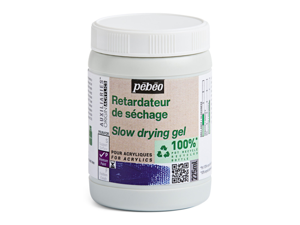 Slow Drying Gel Origin Acrylics - Pébéo - 225 ml