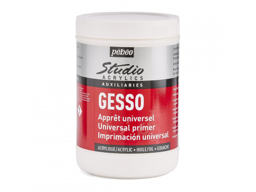 Gesso Studio Acrylics - Pébéo - White,1 l