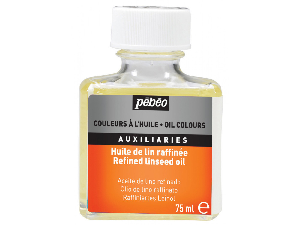 Refined linseed oil - Pébéo - 75 ml