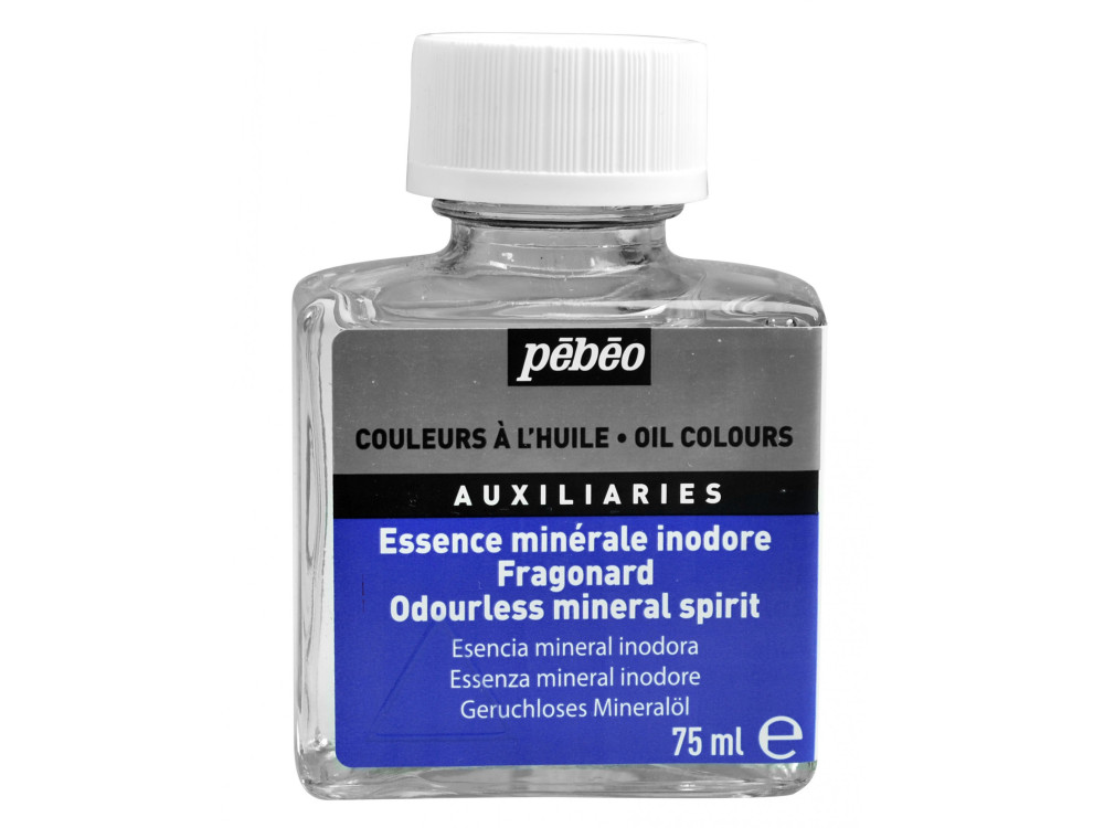 Odourless Mineral Spirit for oil paints - Pébéo - 75 ml