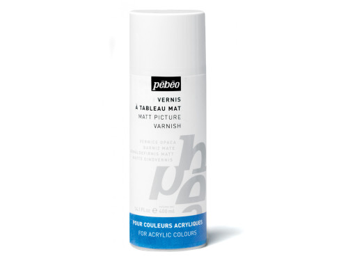Spray varnish for acrylic paints - Pébéo - matte, 400 ml