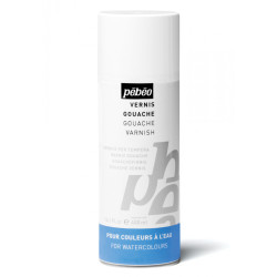 Spray varnish for gouache and watercolors - Pébéo - satine, 400 ml