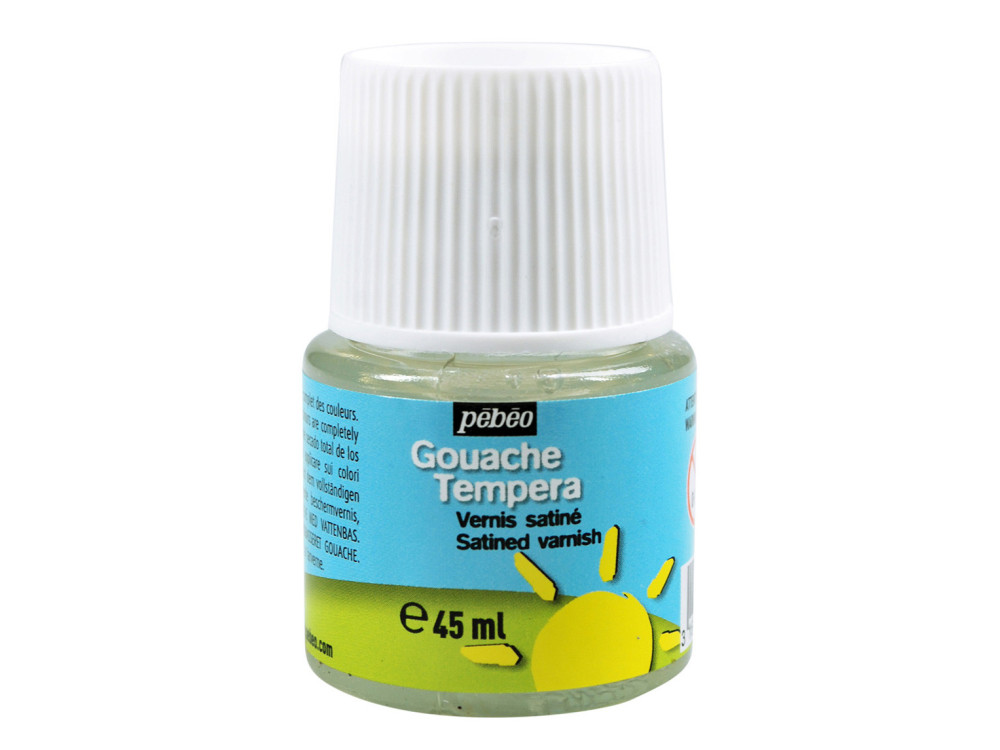 Werniks do gwaszy i tempery - Pébéo - satynowy, 45 ml