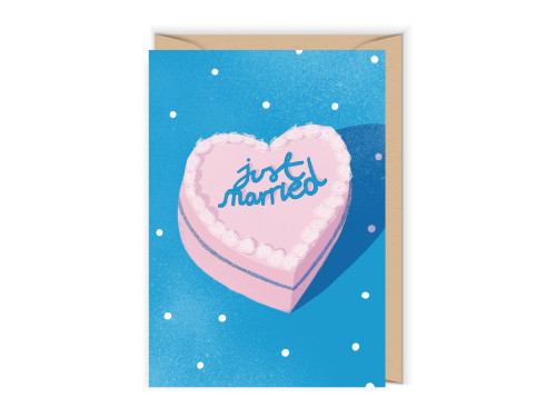 Greeting card 12 x 17 cm - Cudowianki - Just Married