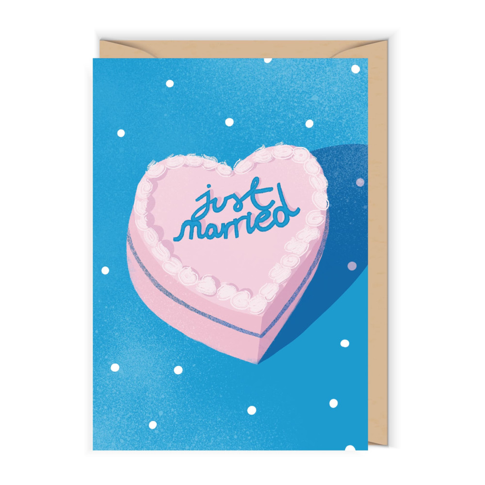 Greeting card 12 x 17 cm - Cudowianki - Just Married