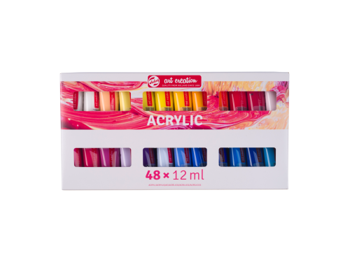Set of acrylic paints - Talens Art Creation - 48 colors x 12 ml