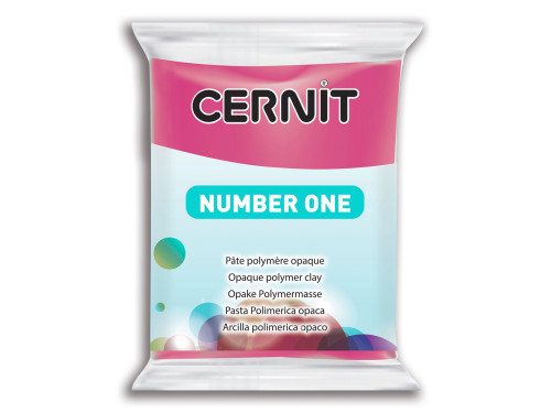 Polymer modelling clay Number One - Cernit - 420, Carmine Red, 56 g