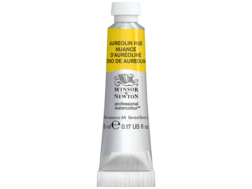 Farba akwarelowa Professional Watercolour - Winsor & Newton - Aureolin Hue, 5 ml