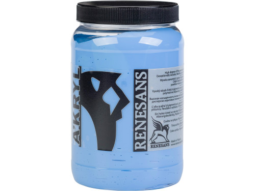 Farba akrylowa A'kryl - Renesans - 38, błękit królewski, 500 ml