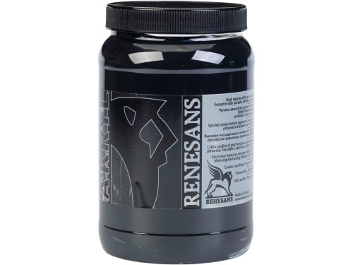 Farba akrylowa A'kryl - Renesans - 27, czarny, 500 ml
