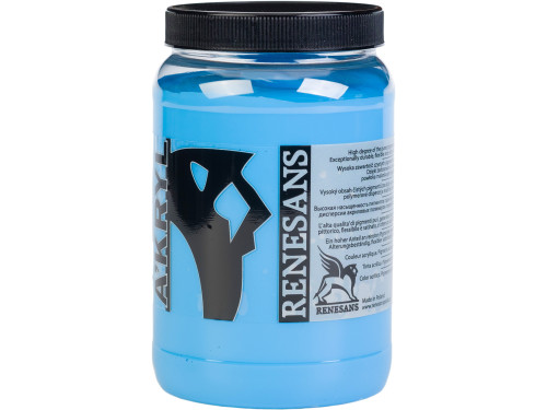 Farba akrylowa A'kryl - Renesans - 19, błękit nieba, 500 ml