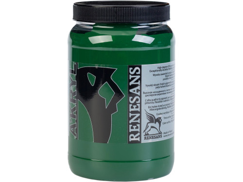 Acrylic A'kryl paint - Renesans - 18, sap green, 500 ml