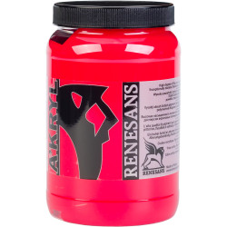 Acrylic A'kryl paint - Renesans - 11, carmine, 500 ml