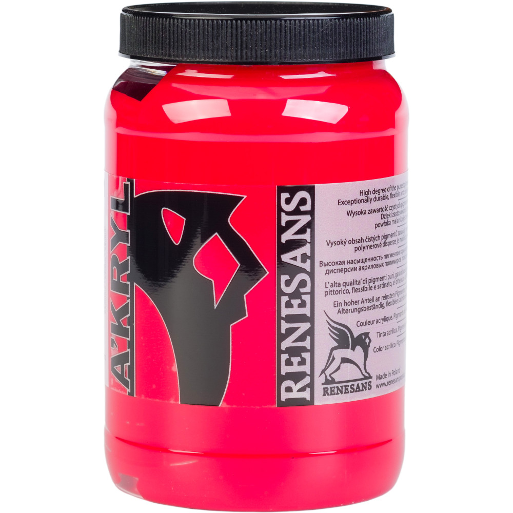 Farba akrylowa A'kryl - Renesans - 11, karmin, 500 ml
