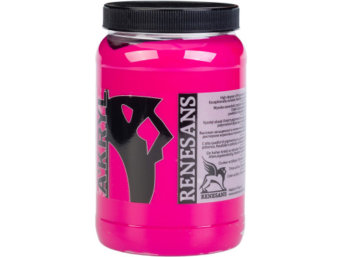Acrylic A'kryl paint - Renesans - 10, magenta, 500 ml