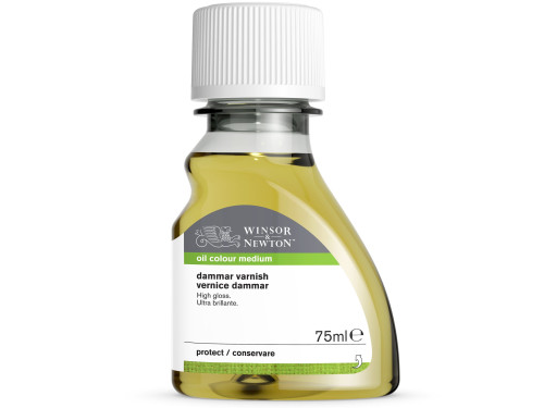 Werniks damarowy Dammar Varnish - Winsor & Newton - błyszczący, 75 ml
