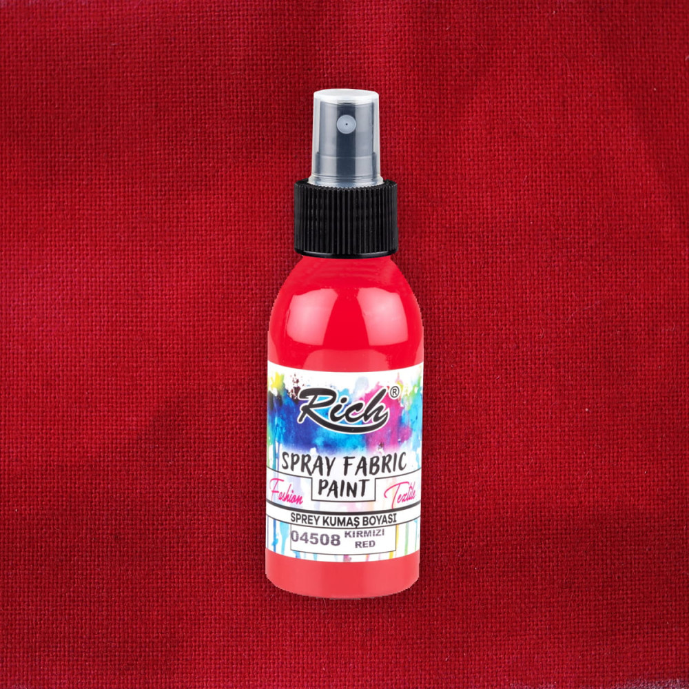 Fabric spray paint - Rich - Red, 100 ml