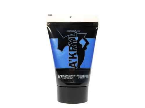 Farba akrylowa A'kryl - Renesans - błękit mikowy, 100 ml