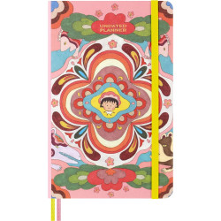 Kalendarz tygodniowy niedatowany Sakura - Moleskine - Pink, twarda okładka, L