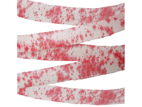 Halloween decoration bloody bandage - 8 cm x 10 m