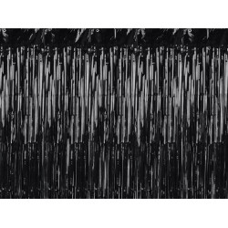 Curtain Party - black, 90 x 250 cm