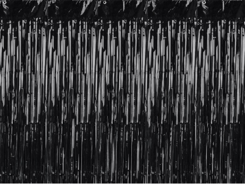 Curtain Party - black, 90 x 250 cm
