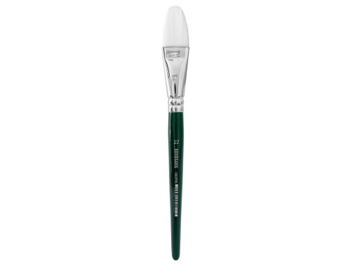 Cat's tongue, synthetic, 1007FR series brush - Renesans - short handle, no. 22
