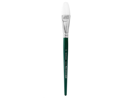 Cat's tongue, synthetic, 1007FR series brush - Renesans - short handle, no. 20
