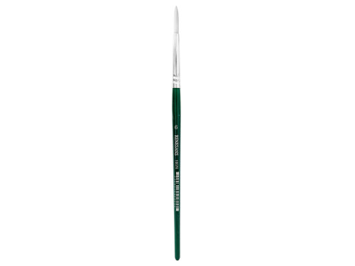 Round, synthetic, 1007FR series brush - Renesans - short handle, no. 6